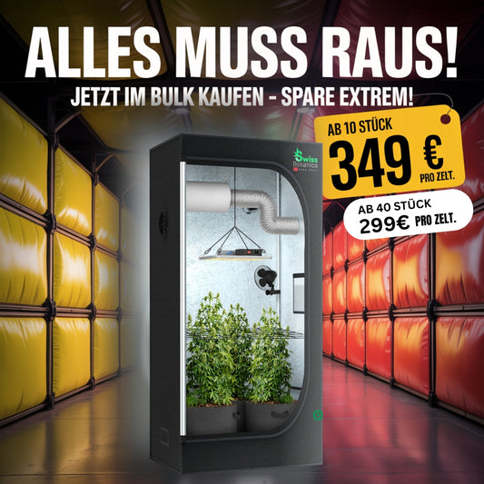 Fabrikverkauf - Alles muss raus - SwissPro 360 All-in-one Growbox/Trockenbox - Samsung LED, 2in1 Filter uvm.. (Copy)